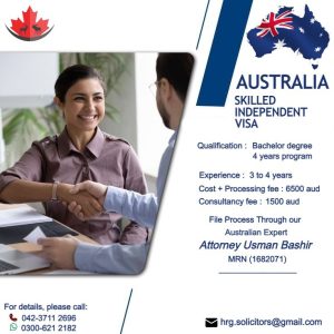 Read more about the article Australia Skilled Worker Visa